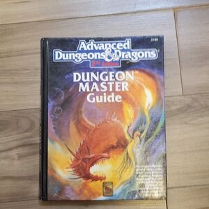 Advanced Dungeons & Dragons 2nd Ed. Dungeon Master Guide TSR 2100 Hardcover AD&D